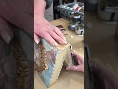 DIY book makeover with WoodUbend & Posh Chalk