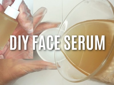 DIY FACIAL SERUM | Making products for my skin care line! | Formulate With Me