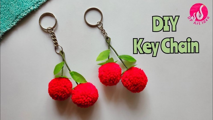 DIY Key Chain || Cute Key Chain || Handmade Key Chain || DIY Gift || Woolen Craft