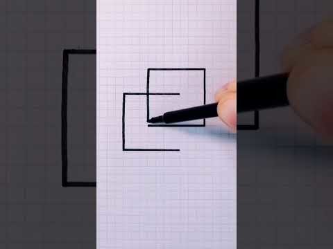 Draw 3D Shapes   Exercises for Beginners #shorts #3d #drawing # 349