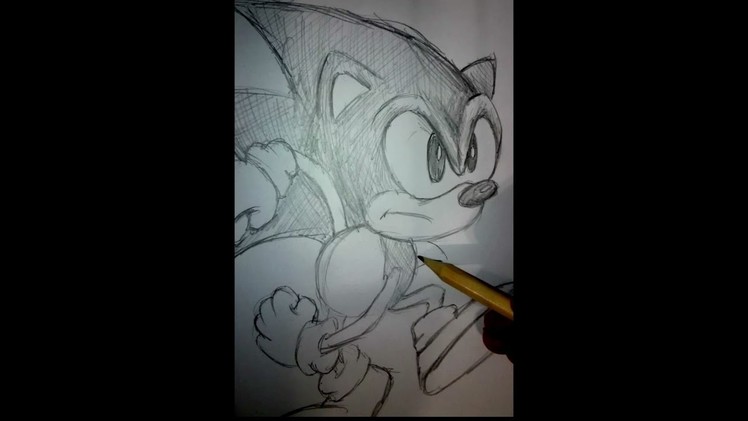 DRAW SONIC | How To Draw Sonic The Hedgehog