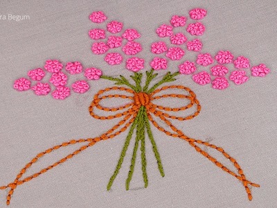 ????????Hand Embroidery New Flower Design, Easy Flower Design For Beginners Step by Step-546