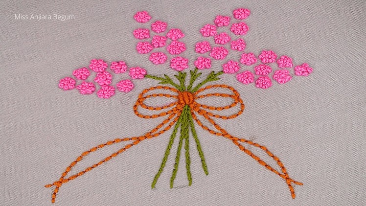 ????????Hand Embroidery New Flower Design, Easy Flower Design For Beginners Step by Step-546
