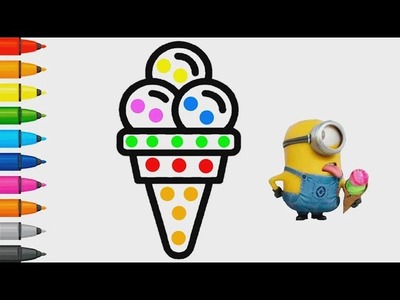How to Draw Ice Cream with