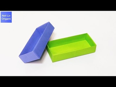 How to Make a Paper Box Step By Step - Easy Origami Box Tutorial - DIY