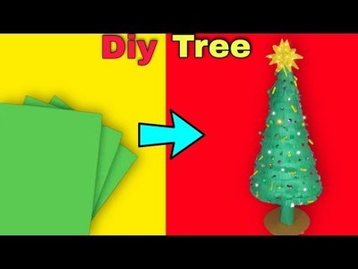 How to make Christmas tree ???? DIY CHRISTMAS TREE ( doll )