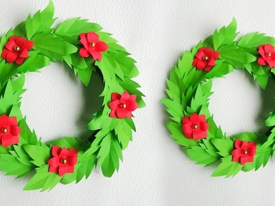 How to make Diy Christmas wall decoration Paper Christmas Ornament #decoration #wallmate #short