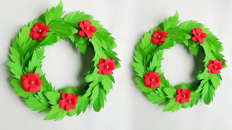 How to make Diy Christmas wall decoration Paper Christmas Ornament #decoration #wallmate #short
