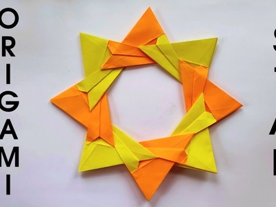Origami MODULAR STAR | How to make a paper Christmas star