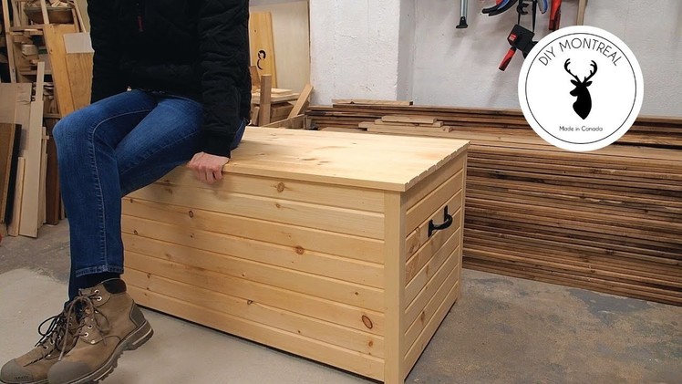 Wooden Storage Chest DIY