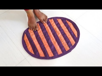 3 Doormats making from waste clothes l DIY Floor Mats l Sonali's Creations