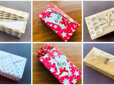 6 Easy Gift Wrapping | DIY Gift Packing Idea | Gift Wrapping for mother’s Day #giftwrap