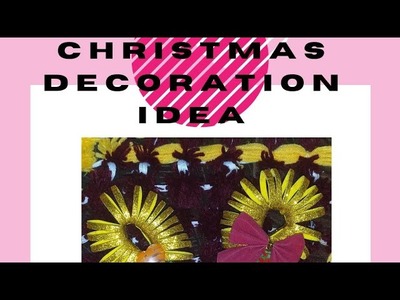 Christmas Decoration Idea | DIY Craft | RB'S World.