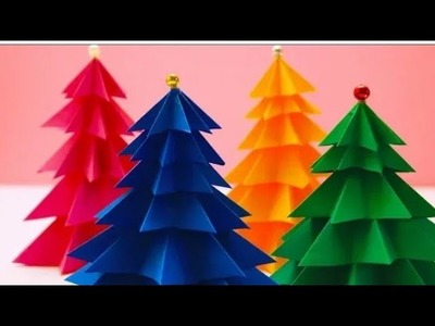 Christmas tree craft #short #ytshorts