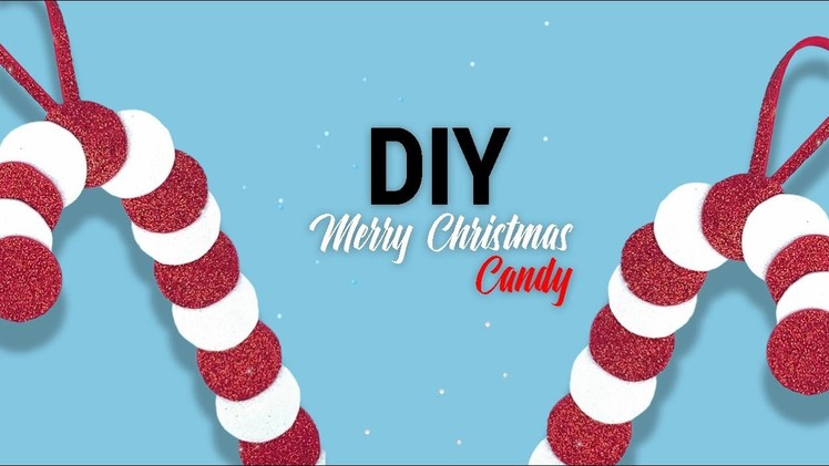 DIY DECORATION SUCRE D’ORGE - TUTORIAL CANDY CHRISTMAS #shorts #tutorial