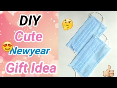 DIY : Handmade Newyear Gift Making From Mask |  Newyear Gift Ideas 2022 | Cute Gift Making Diy