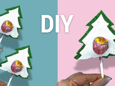 DIY SAPIN SUCETTES CHUPA CHUPS - CRAFT CHRISTMAS TIME #shorts #tutorial