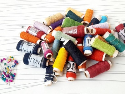 DIY Thread Organizer Idea ll thread problem solve in 5 mints ll By Pakistani Fashion Designer