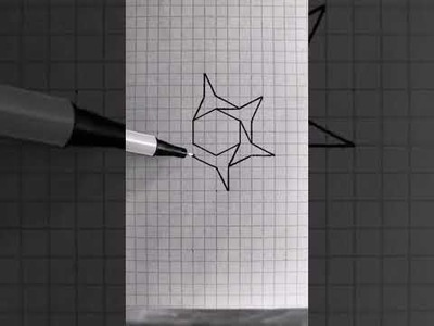 Draw 3D Shapes   Exercises for Beginners #shorts #3d #drawing # 306