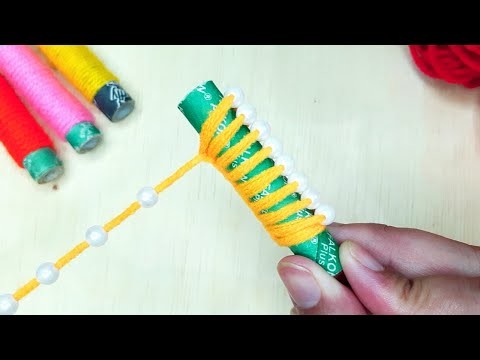 Flower Design Trick |Easy Flower Stitch Idea _short video