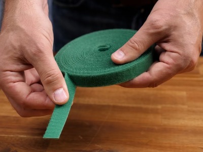 Genius Ideas® GI-151033: Double sided hook & loop band "5m"-Green