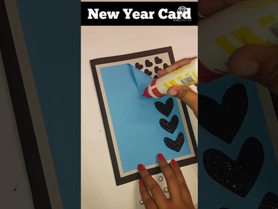 ????????Happy New year card 2022 | New year greeting card???????? | DIY card #shorts #card #papercraft