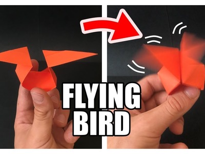 How To Make A Paper Bird That Can Really Move! | EASY tutorial