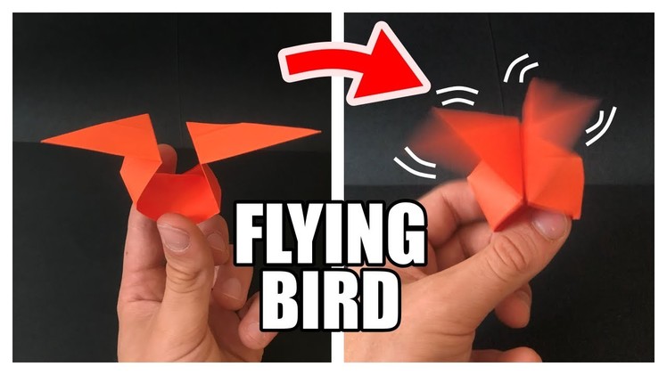 How To Make A Paper Bird That Can Really Move! | EASY tutorial