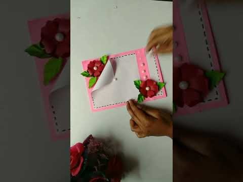 How to make easy new year card #diy #trending #shorts #newyearcards #papercraft #shortsvideo