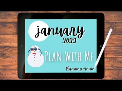 January Planner Setup - Plan With Me
