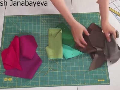 2 идеи поделки из лоскутков ткани. Шитьё сумок сделай сам. Пэчворк учебник