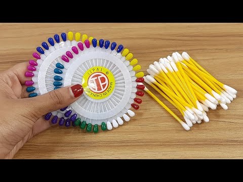 2 SUPERB HOME DECOR IDEAS USING HIJABPIN AND COTTON BUDS | DIY CRAFT | BEST OUT OF WASTE