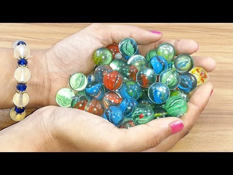 2 SUPERB HOME DECOR IDEAS USING COLOR RIBBON AND MARBALL STON | DIY CRAFT | BEST OUT OF WASTE