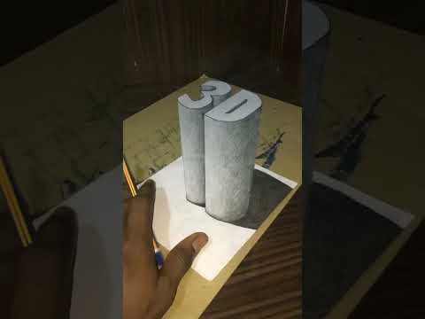 3d illusions sketch painting amazing Easy drawing art #IHCREATIVE