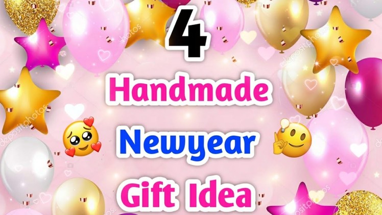 4 Handmade Newyear Gift Ideas 2022 • Newyear gifts making at home easy • beautiful newyear gift 2022