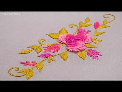 Beautify your Clothes with Cute Embroidery designs, Embroidery Tutorial by Hand -552