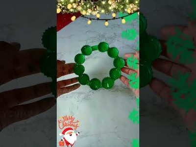 Christmas wreath making video ???? | Christmas special craft |#short