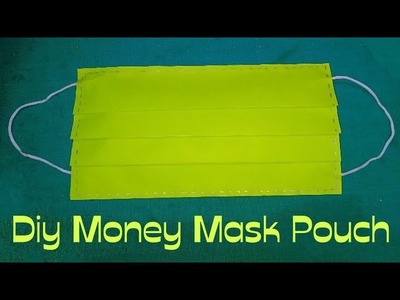 Diy Mask Paper Pouch | Face Mask into Pouch | Mask Paper Bag | Money Pouch | Pen pencil pouch
