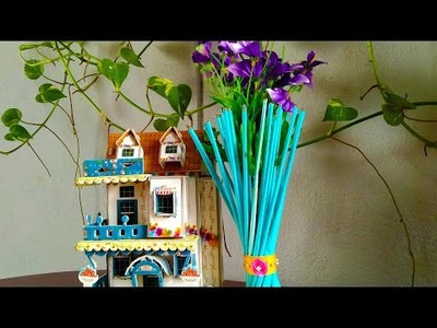 DIY Paper Flower Vase | How To Make a Flower Vase | Home Decor | Poppins