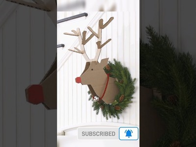 Diy reindeer ornaments,diy reindeer ornaments with cricut, Instagram reels#shorts #diy #craft .