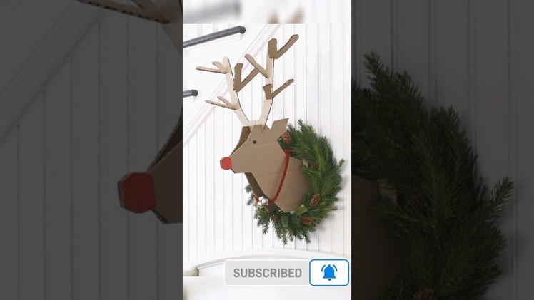 Diy reindeer ornaments,diy reindeer ornaments with cricut, Instagram reels#shorts #diy #craft .
