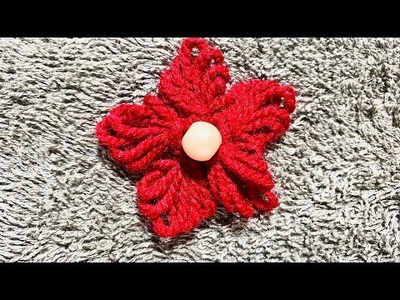 Hand Made | Simple Flower Design Make from Comb | Hasnaat Arts | #Shorts