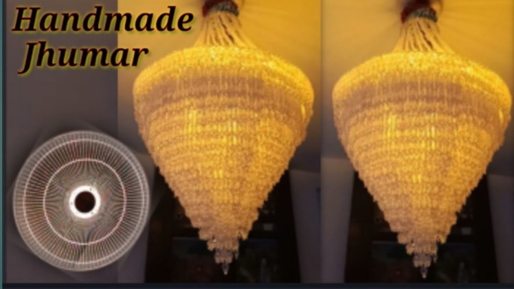 Handmade jhumar | jhumar design | Diy chandelier I moti jhumar banane ka tarika