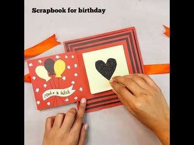 Handmade Scrapbook For Birthday ???????????? #short #craftbyadeeba
