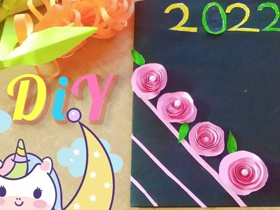 Happy new year card making\2022.easy to make at home.