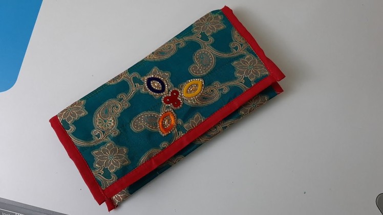 How to Make Clutch Bag, Partywear small ladies Clutch bag, clutches, ladies Purse making