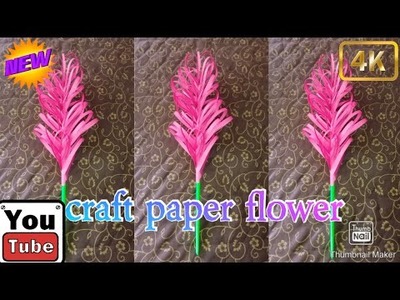 How To Making Craft Paper Flower Origami #shorts