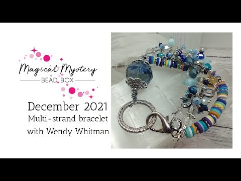 Jewelry DIY: Starry Night Multi-Strand Bracelet Tutorial