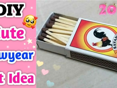 {Last Minute}???? Newyear Gift Idea From Matchbox • handmade newyear gift idea • easy newyear gift 2022