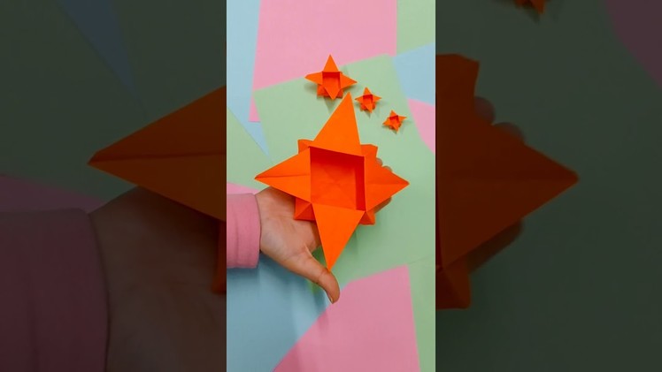 Origami Bucket Craft | Easy Steps